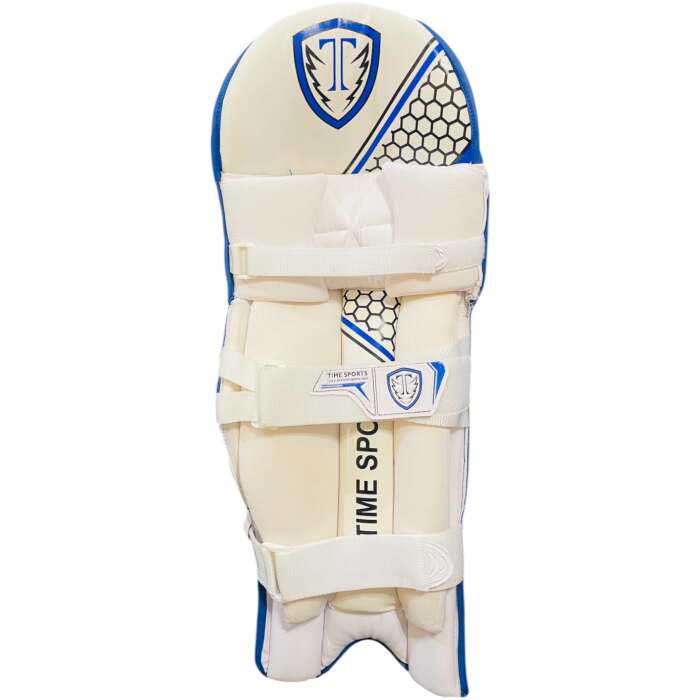 Player Edition Batting Pads, Lovelorn Blue, Full Protection with Knee Cap Guard, Lightweight Ergonomic Design, Shock Absorbing Padding