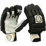 Performance Cut Finger Batting Gloves (Black)