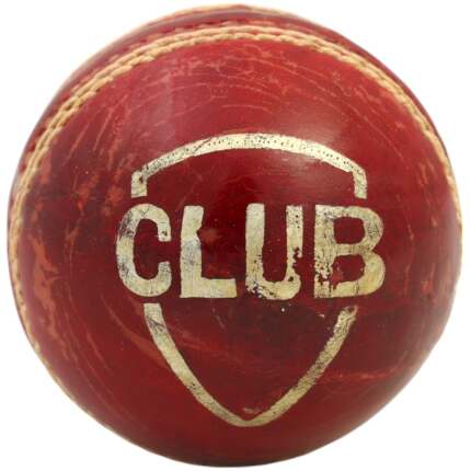Club Red Leather Ball