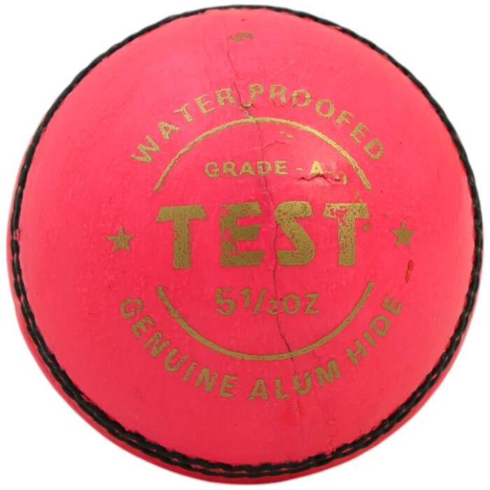 Test Pink Leather Ball