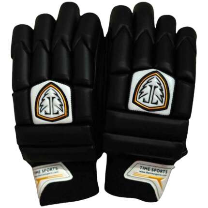Performance Cut Finger Patat Batting Gloves (Black)
