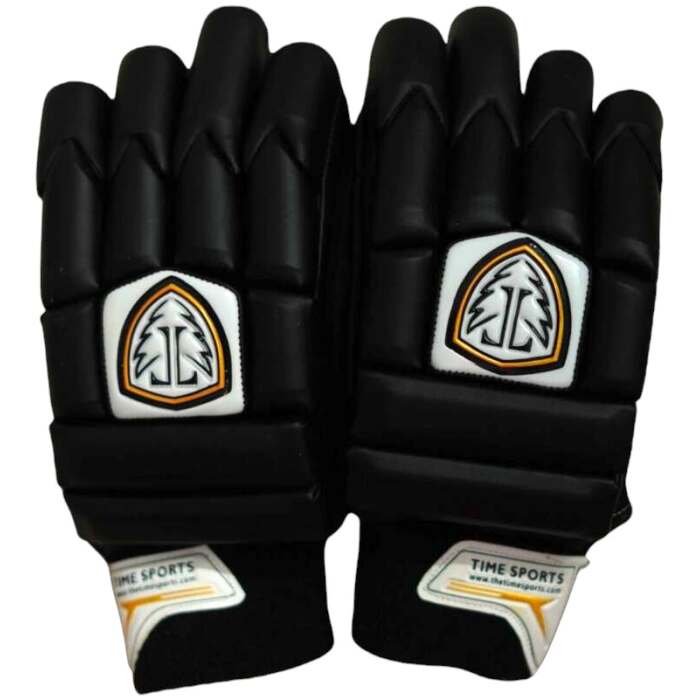 Performance Cut Finger Patat Batting Gloves (Black)