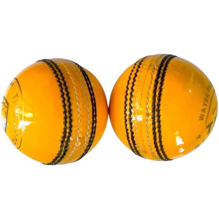 Test Yellow Leather Ball - Image 4
