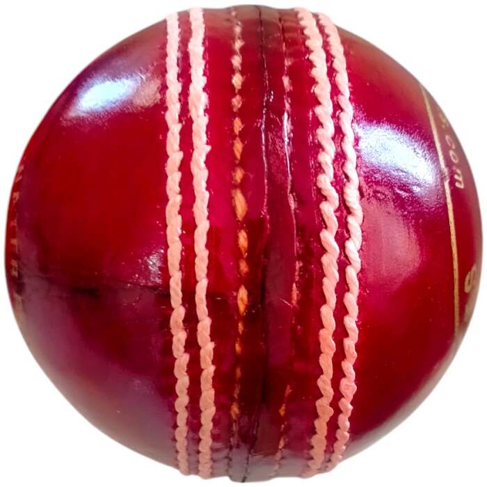 Test Red Leather Ball