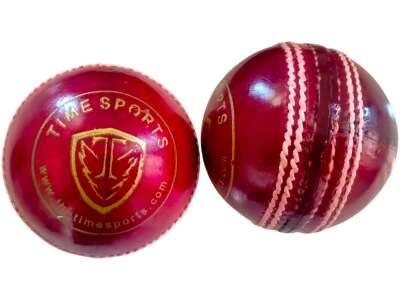Test Red Leather Ball