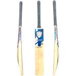 Power Punch Kashmir Willow Cricket Bat – Premium Hard-Pressed Willow with Straight Grains & Thick Edges, Round Singapore-Cane Handle, Full Size, 1150–1200 gms - Image 2